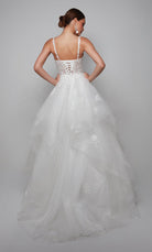 UNK-7080. Long, Plunging Neckline, Ball Gown image 1