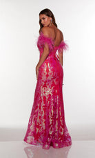 UNK-61331. Long, Off The Shoulder, Fit N Flare image 6