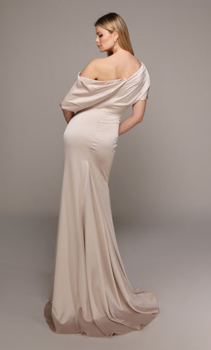 UNK-27560. Long, Off The Shoulder, Fit N Flare image 5