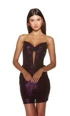 UNK-4844. Short, Off The Shoulder, Straight image 8