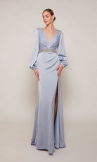 UNK-27696. Long, V-neck, Straight, V Shaped Back image 2