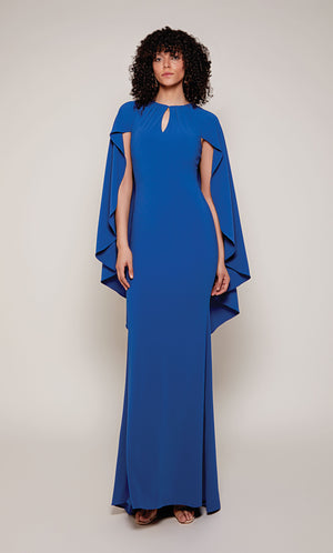 UNK-27683. Long, High Neck, Straight, Closed Back image 3