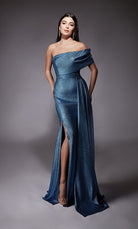 UNK-27663. Long, Off The Shoulder, Straight image 0