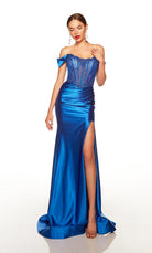 UNK-61471. Long, Off The Shoulder, Straight image 2