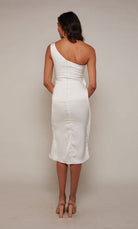 UNK-70038. Short, One Shoulder, Straight, Closed Back image 1