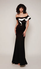 UNK-27672. Long, Off The Shoulder, Straight image 5