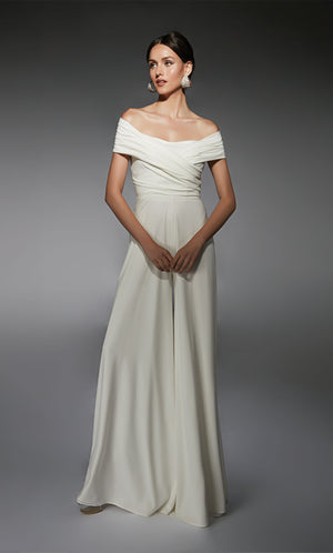 UNK-70067. Short, Off The Shoulder, Jumpsuit image 3