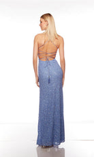 UNK-88000. Long, Scooped Neckline, Straight image 10