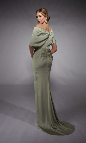 UNK-27748. Long, One Shoulder, Straight, Closed Back image 1