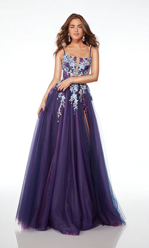 UNK-61673. Long, Plunging Neckline, Ballgown image 0