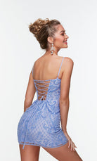 UNK-4509. Short, Square Neckline, Straight image 8