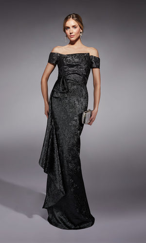 UNK-27735. Long, Off The Shoulder, Straight image 2