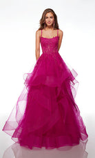 UNK-61094. Corset Dress, Sweetheart Neckline, Ballgown image 9