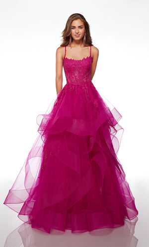 UNK-61094. Corset Dress, Sweetheart Neckline, Ballgown image 9