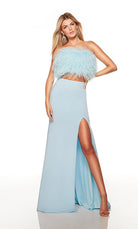UNK-61458. Long, Strapless, Straight, Closed Back image 3