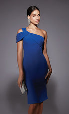 UNK-70054. Short, One Shoulder, Straight, Closed Back image 3