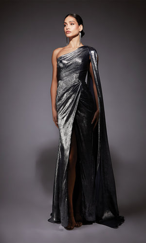 UNK-27753. Long, One Shoulder, Straight, Closed Back image 4