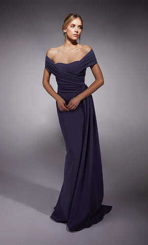 UNK-27745. Long, Off The Shoulder, Straight image 6