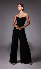 UNK-70075. Short, Sweetheart Neckline, Jumpsuit image 0