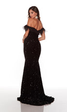 UNK-61373. Long, Off The Shoulder, Fit N Flare image 3