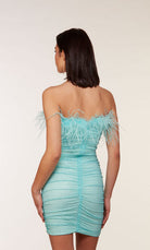 UNK-4728. Short, Strapless, Straight, Closed Back image 5