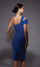 UNK-70054. Short, One Shoulder, Straight, Closed Back image 4