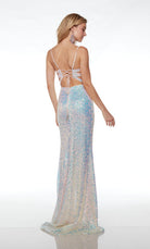 UNK-61556. Long, Plunging Neckline, Straight image 4