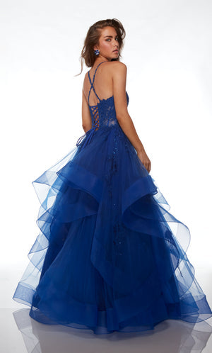 UNK-61094. Corset Dress, Sweetheart Neckline, Ballgown image 13