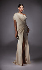UNK-27652. Long, One Shoulder, Straight, Closed Back image 0