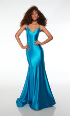 UNK-61674. Long, Plunging Neckline, Mermaid image 6