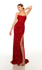 UNK-61333. Long, Scoop Neck, Straight, Strappy Back image 0