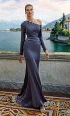 UNK-27557. Long, Off The Shoulder, Straight image 0