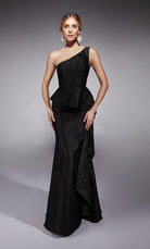 UNK-27732. Long, One Shoulder, Straight, Closed Back image 0