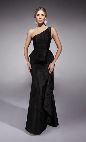 UNK-27732. Long, One Shoulder, Straight, Closed Back image 0