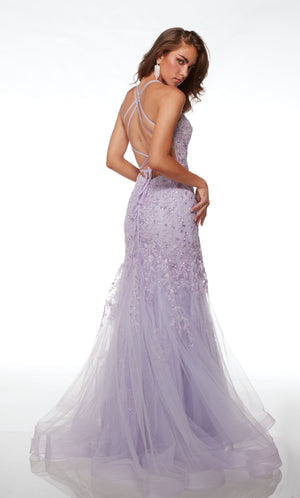 UNK-61640. Long, Plunging Neckline, Mermaid image 3