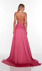 UNK-61460. Long, V Neck, Flowy, Strappy Back image 3