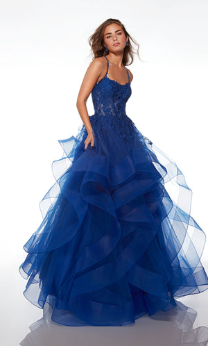 UNK-61094. Corset Dress, Sweetheart Neckline, Ballgown image 12