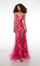 UNK-61617. Long, Plunging Neckline, Mermaid image 2
