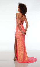 UNK-61544. Long, Spaghetti Strap Neckline, Straight image 1