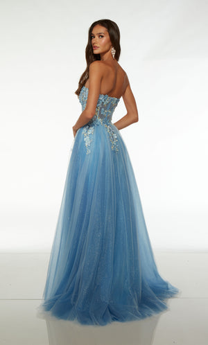 UNK-61634. Long, Sweetheart Neckline, A-line image 1