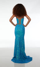 UNK-61618. Long, Plunging Neckline, Fit N Flare image 4