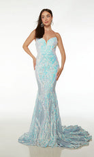 UNK-61648. Long, Strapless Neckline, Mermaid image 0