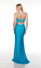 UNK-61451. Long, Plunging Neckline, Straight image 6