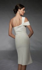 UNK-70054. Short, One Shoulder, Straight, Closed Back image 1