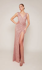 UNK-27653. Long, V-neck, Straight, V Shaped Back image 4