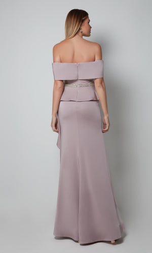 UNK-27563. Long, Off The Shoulder, Straight image 1