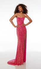 UNK-61501. Long, Off The Shoulder Neckline, Straight image 5