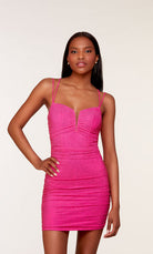 UNK-4742. Short, Sweetheart Neckline, Straight image 4