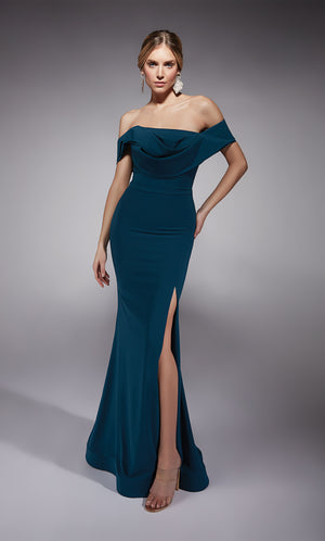UNK-27746. Long, Off The Shoulder, Straight image 2