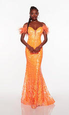UNK-61331. Long, Off The Shoulder, Fit N Flare image 1